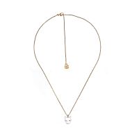 Колье Polina Firenze, пантера с эмалью и кристаллами, PF26.1-PE2670 белый