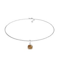 Колье Qudo Firenze smoked topaz, 400144.1 BR/S