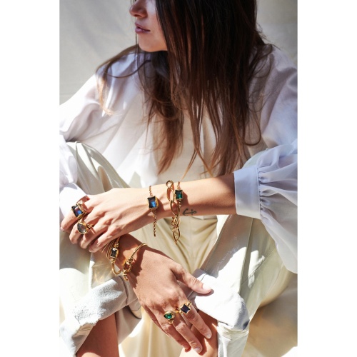 Браслет Thot Gioielli, с рейнстоуном, TG25.1-BR586 красный фото 2