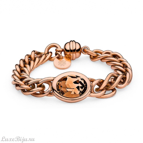 Браслет Qudo Tivola Light smoked topaz 137059 BR/RG