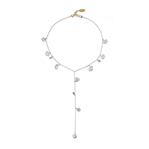 Колье Lanzerotti, Splendore, с жемчугом, LZ-24.08-311 белый