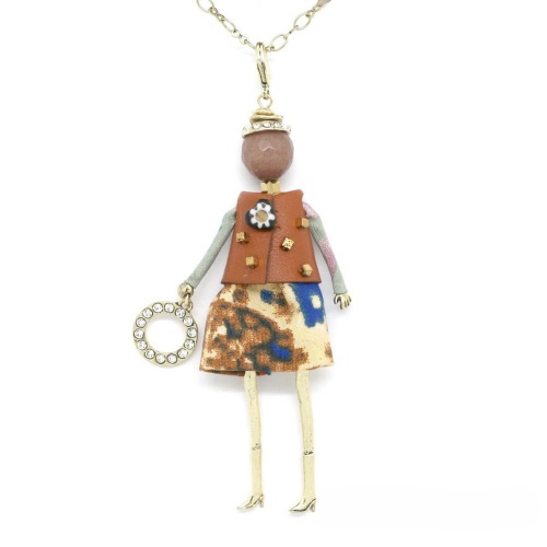 Подвеска Miamelie, кукла Шейлин, MiA-2604-CL8890 золотистый фото 4