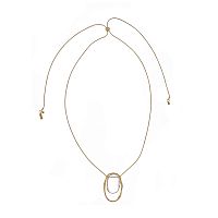 Колье Dansk Copenhagen, Elysian, биколорное, DNSK26.1-9C2501027 золотистый