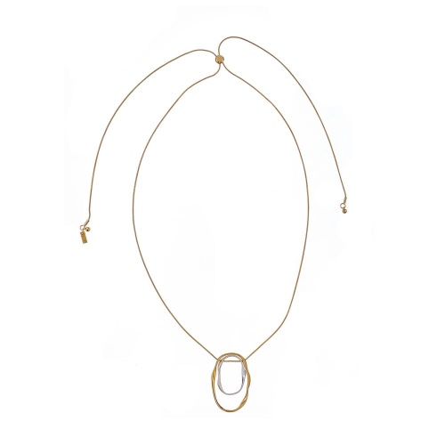 Колье Dansk Copenhagen, Elysian, биколорное, DNSK26.1-9C2501027 золотистый
