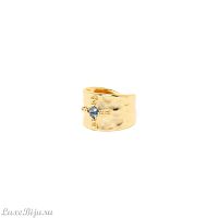 Кольцо Franck Herval, Allegra, разъемное, с кристаллом Swarovski, FH23.2-19-63313 золотистый