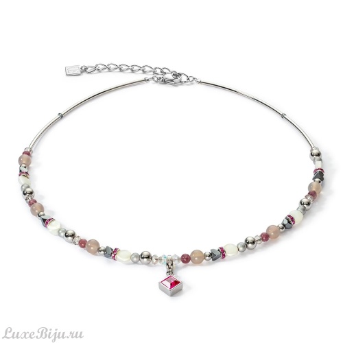 Coeur de Lion Колье Coeur de Lion Pink 4544/10-0400