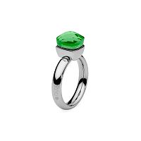 Кольцо Qudo Firenze peridot 18.5 мм 610845 G/S