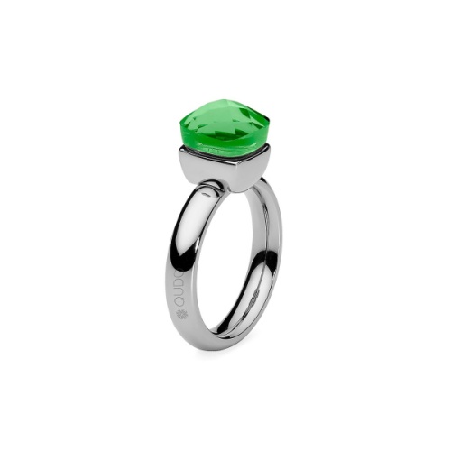 Кольцо Qudo Firenze peridot 18.5 мм 610845 G/S