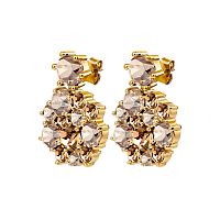 Серьги Dyrberg Kern FREESIA SG GOLDEN  480066, 480066