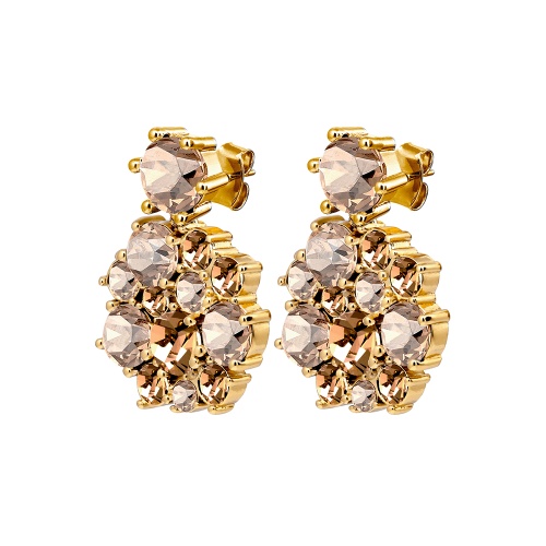 Серьги Dyrberg Kern FREESIA SG GOLDEN  480066, 480066