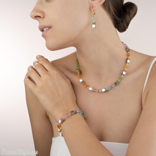 Серьги Coeur de Lion Multicolour Pastel 4015/20-1522 фото 3