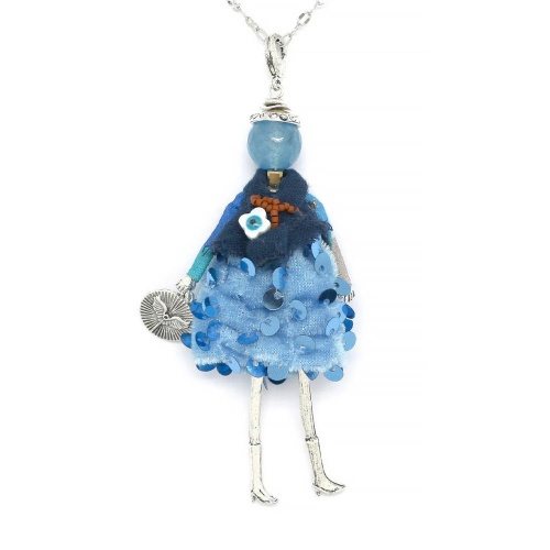 Подвеска Miamelie, кукла Элисон, MiA-2602-CL8738 серебристый