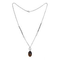 Колье Fiore Luna COFFE AGATE, LN5153 BR/S