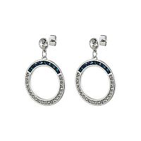 Серьги Fiore Luna BBL+CRY, A2110NM-E02.23.1 BL/S