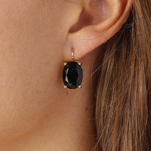 Серьги Dyrberg Kern CHANTAL SG BLACK, 430084 фото 2