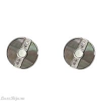 Пусеты Fiore Luna AE01394-1 BW