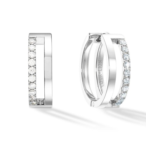 Серьги Coeur de Lion Crystal-Silver, 0136/21-1817 фото 4