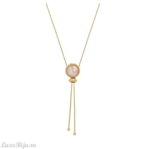 Колье Possebon quartz rose