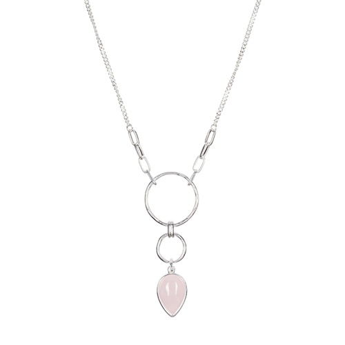 Колье Fiore Luna ROSE QUARTZ, LN3171-4 R/S фото 3