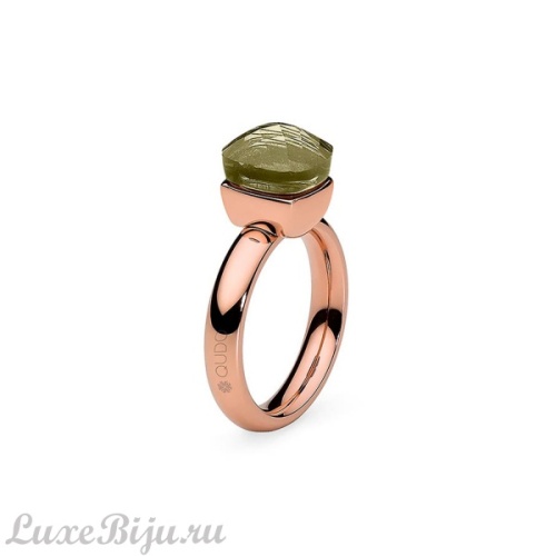 Кольцо Qudo Firenze olivine 18 мм, 610784 G/RG
