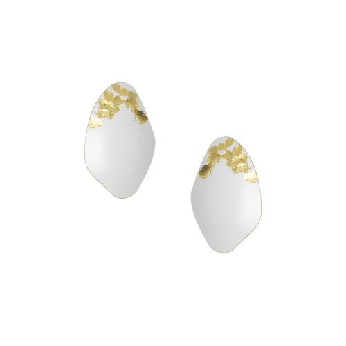 Серьги Katerina Vassou, Tenor, с геометрическим элементом, KV26.1-406049GWHITE белый