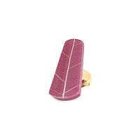 Кольцо Nature Bijoux, Rainbow ficus, разъемное, с акрилом и смолой, NB25.1-19-25769 бордовый