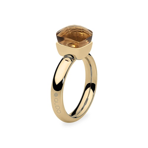 Кольцо Qudo FIRENZE 18.5 (G) Smoked Topaz, 107001/40-5108 18.5