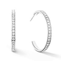 Серьги Coeur de Lion Crystal-Silver, 0128/21-1817