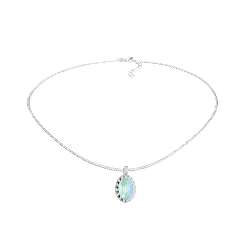 Колье Qudo TIVOLA UNICA big (S/P) Silky sage delite 3cm, 420689 фото 6