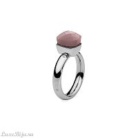 Кольцо Qudo Firenze Dark Rose Opal 18 мм 610086 R/S