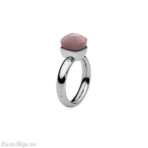Кольцо Qudo Firenze Dark Rose Opal 18 мм 610086 R/S