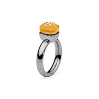 Кольцо Qudo Firenze Sunflower 18.5 мм 611434 BR/S