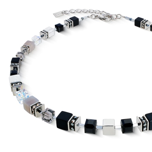 Колье Coeur de Lion Black-Silver, 3039/10-1317 фото 2