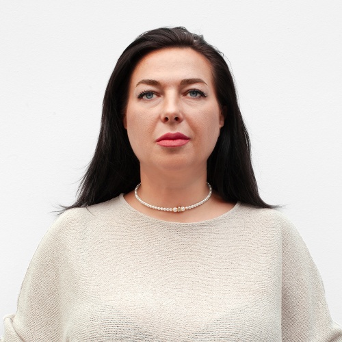 Колье Fiore Luna Cylinder Crystal, B2409PE-N02.2 BW/G фото 4