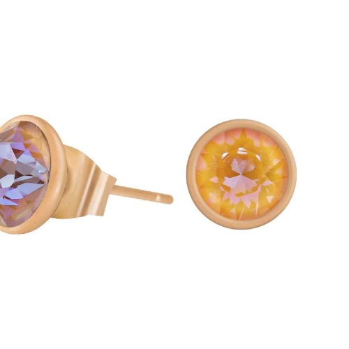 Пусеты Fiore Luna Peach Delite SWE298 PD RG