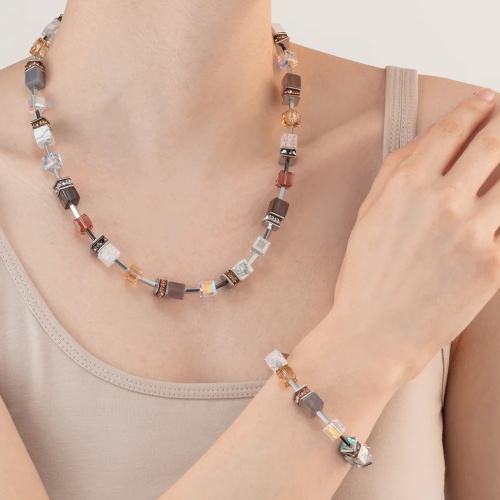 Колье Coeur de Lion Cognac-Beige, 4505/10-1130 фото 6