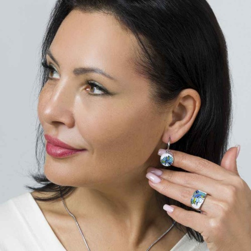 Серьги Fiore Luna, AE03599-13 фото 2