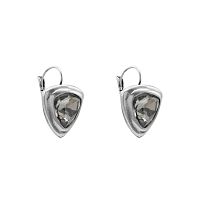 Серьги Ciclon, Genesis, с кристаллом Swarovski, CN-251607 серый