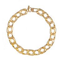 Колье Dansk Copenhagen, Anastazia, с крупными звеньями, DNSK25.2-9C2507023 золотистый