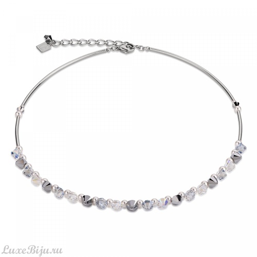 Колье Coeur de Lion Crystal-Silver 4872/10-1817