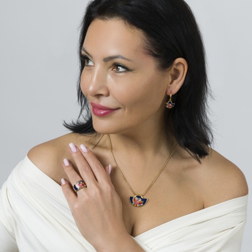 Серьги Fiore Luna, AE03599-4A фото 4