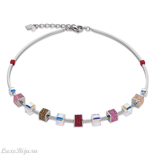 Колье Coeur de Lion Red-Rose 4906/10-0319