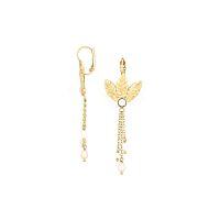 Серьги Franck Herval, Merry, с кристаллом Swarovski и жемчугом, FH24.2-12-68955 золотистый