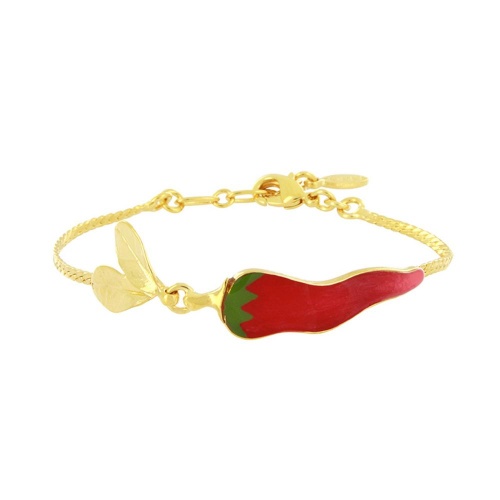 Браслет TARATATA, Paprika, с цветной смолой, TT-H25-12318-203 красный