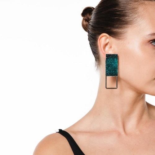 Серьги Katerina Vassou, Anemone, с кристаллами, KV24.1-308933B серебристый фото 3