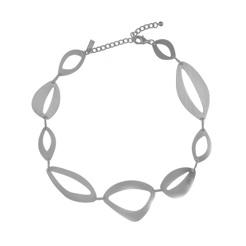 Колье Dansk Copenhagen, Alaya, с овалами неправильной формы, DNSK26.1-9C2501006 серебристый