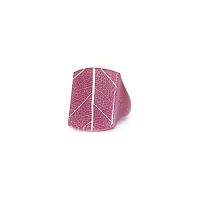 Кольцо Nature Bijoux, Rainbow ficus, акриловое, со смолой, NB25.1-19-25765 бордовый, 17,5