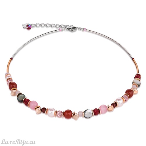 Колье Coeur de Lion Red-Rose 4864/10-0319