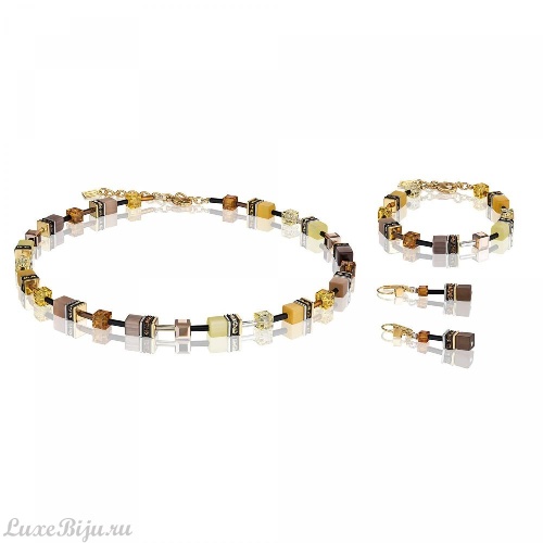 Браслет Coeur de Lion Brown-Yellow 2838/30-1101 фото 2