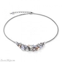 Колье Coeur de Lion Silver-Rosegold 5037/10-1723